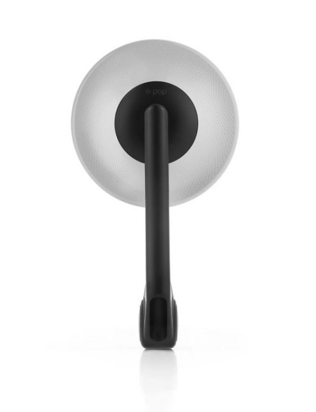 Espejo de manillar RIZOMA E-POP izquierda o derecha para Vespa, negro/gris