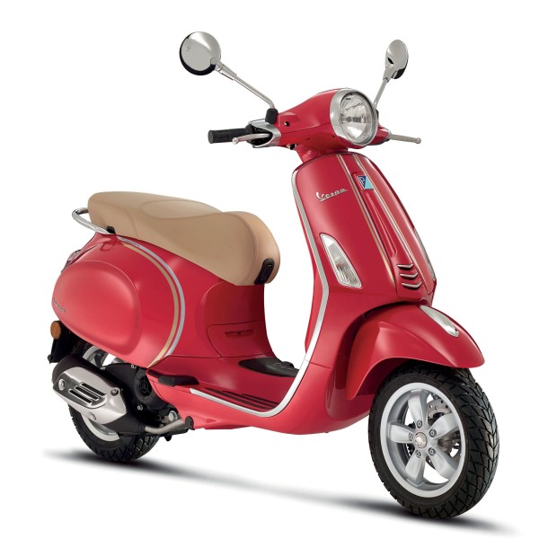 Juego de calcomanías originales Vespa Elegance plata/oro Primavera