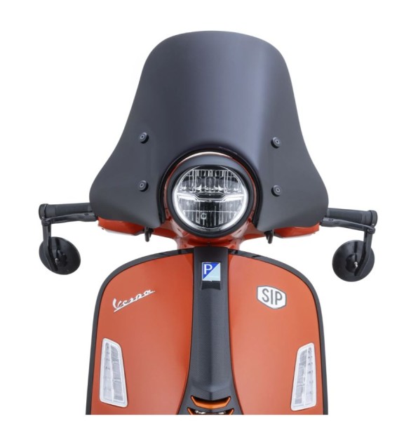 Parabrisas ERMAX Sportivo H 305 mm para Vespa GTS/GTS Super (`23-), tintado negro