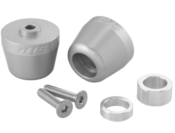 Pesos en los extremos del manillar izquierdo/derecho para Vespa Primavera/​Sprint/​ET/​LX/​LXV/​S, gris mate