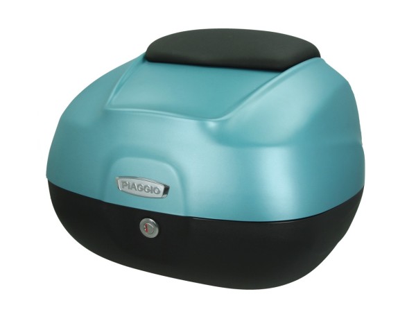 Top Case 37L para Piaggio MP3 HPE 400/530 / Medley Sport 125/200 - azul metálico / D27