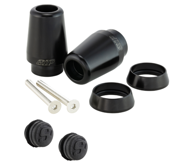 Contrapesos de manillar para Vespa GTS/GTS Super/GTV/GT 60/GT/GT L 125-300cc, negro