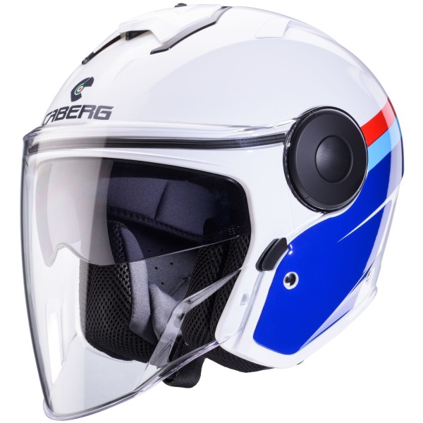 Casco Caberg Soho Zephyr blanco/azul-rojo
