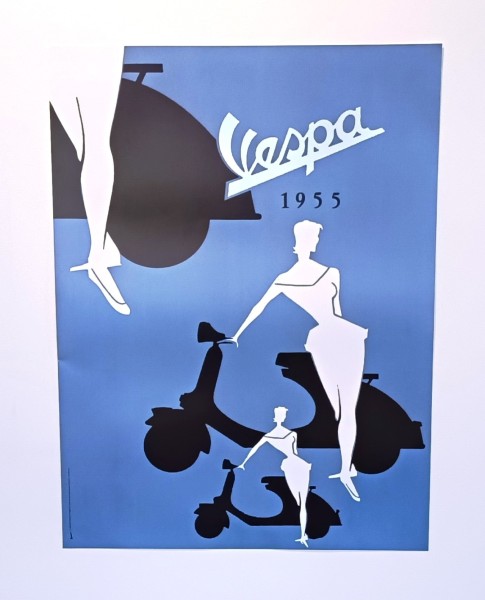Cartel Vespa, 600 x 800 mm