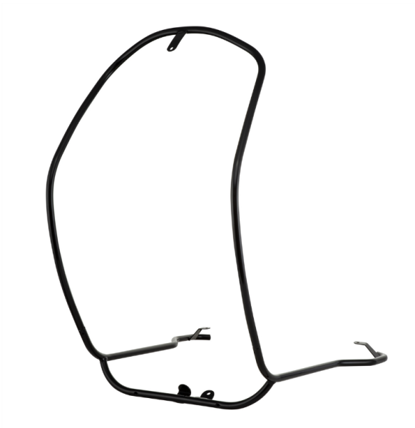 Protector de barra de choque para Vespa Primavera /Sprint 50-150cc, negro brillante