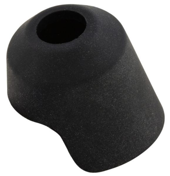 Retrovisor de goma derecho para Vespa Primavera/​Sprint 50-150ccm 2T/​4T AC, negro