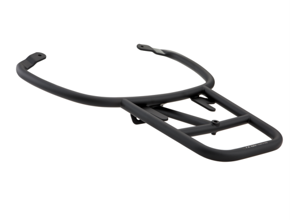 Portaequipajes trasero para Vespa Primavera /Sprint /Elettrica 50-150ccm, negro mate