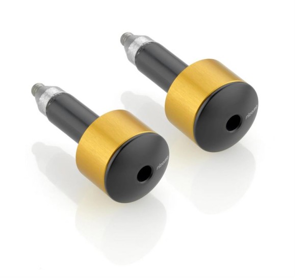 Contrapesos de manillar RIZOMA izquierdo y derecho para Vespa, anodizado oro