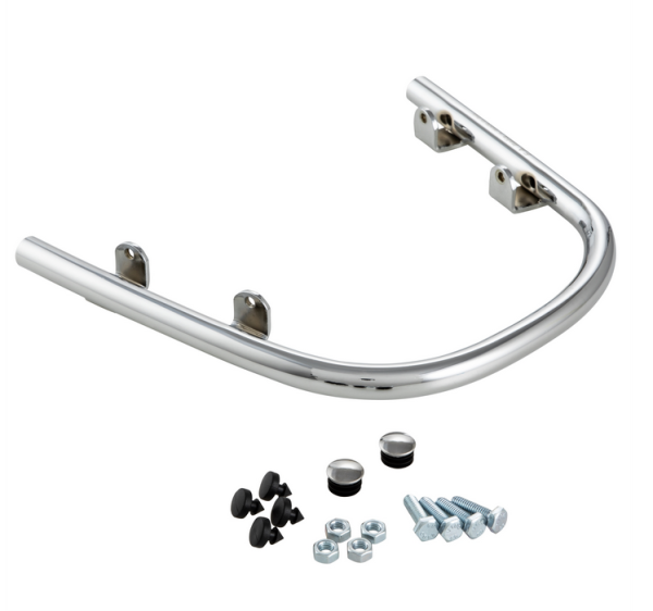 Guardabarros parachoques delantero para Vespa GTS /GTS Super /GTV /GT 60 /GT /GT L, 125-300ccm, cromado