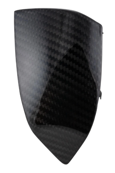 Pieza final bajo carrocería derecha para Vespa Primavera/​Sprint 50-150ccm 2T/​4T AC, carbono