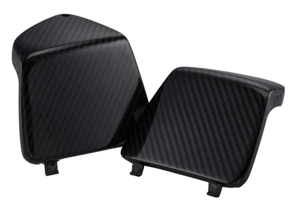 Cubre maletero izquierdo/derecho para Vespa GTS/​GTS Super/​GTV/​GT 125-300ccm, carbono