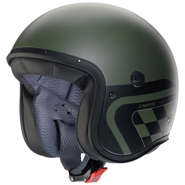 Casco Caberg Freeride X Daytona verde mate/negro-plata