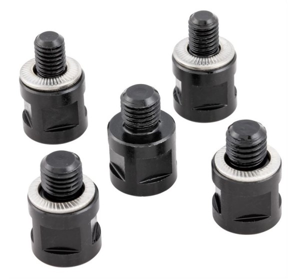 Adaptador de espejo "Direct Mount" RIZOMA para Vespa, anodizado negro