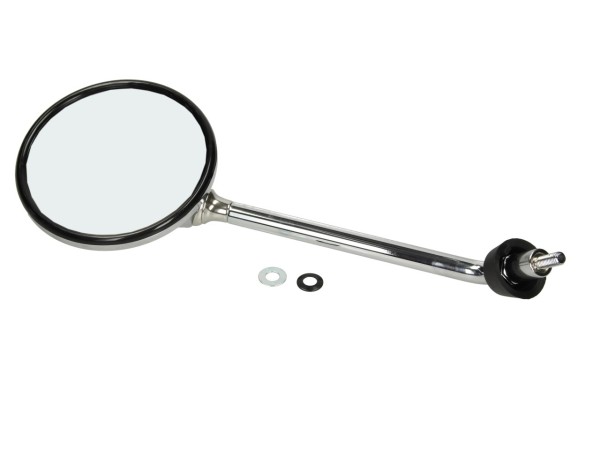 Espejo, izquierdo, cromado, con rosca a la izquierda
