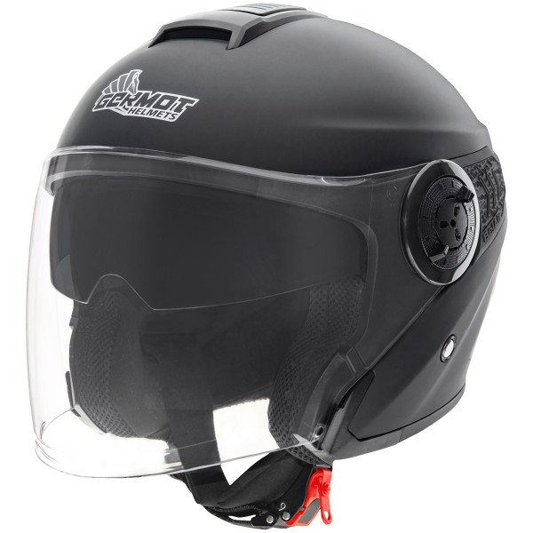 Casco Germot GM 660, negro mate