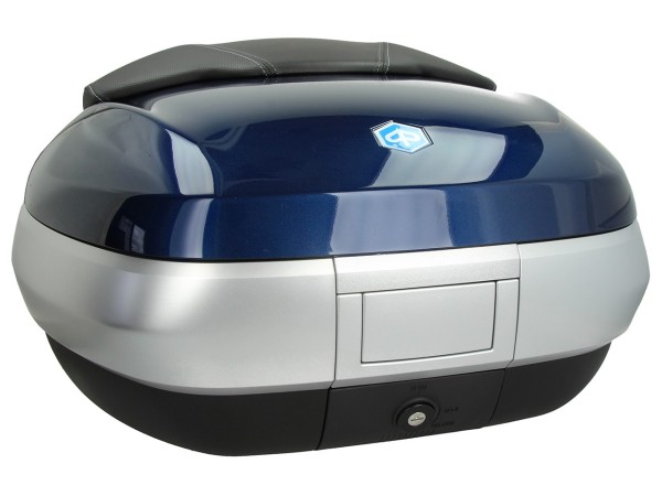 Top Case 50 l, azul (XD2_blue planet 233/A) para Piaggio MP3 400 / 500 HPE 2020-2021