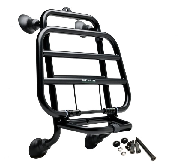 Portaequipajes delantero original Vespa GTS / GTV / HPE, negro desde el año de construcción 2019- 1B007202