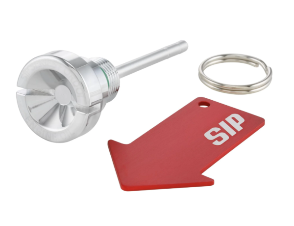 Tapón de llenado de aceite de motor para Vespa GTS Super 125cc 4T LC Euro 3 (09-16), cromado